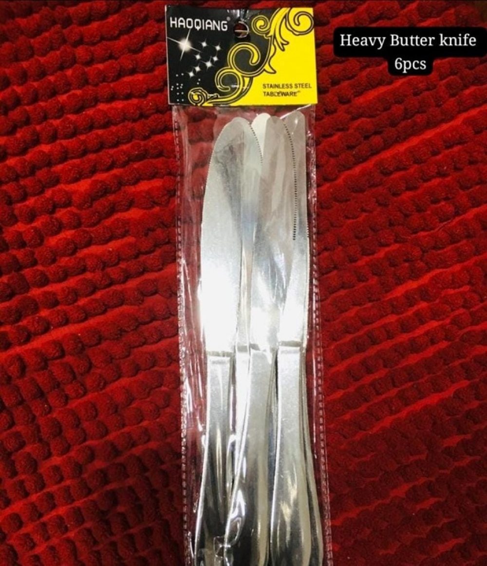 6Pcs Butter Knife Set