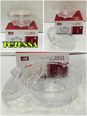 1 Pcs Deli Glass Bowl photo 1