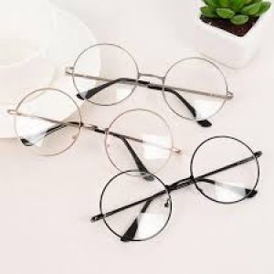 Round Clear Lens Sunglasses photo 1