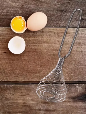 Stainless Steel Spring Egg Beater photo 1