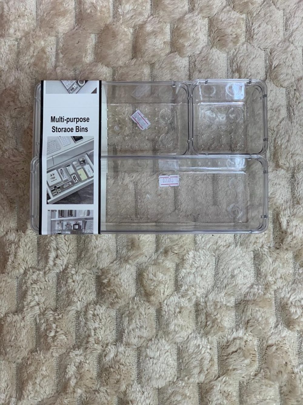 4 Pcs storage tray