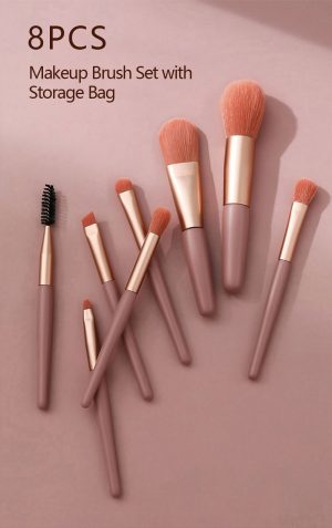 8 Pcs Makeup Brush Set photo 1
