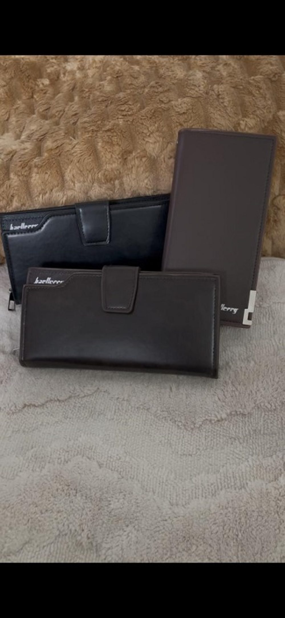 Baellerry Leather  Long Wallet