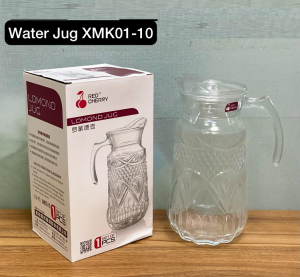 Red Cherry Lomond Glass Water Jug - 1.8L photo 1