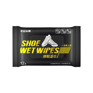 12 Pcs Disposable Shoe Wipes photo 1