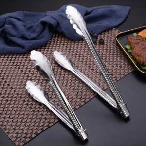 Stainless Steel food Clip tong - Small photo 1