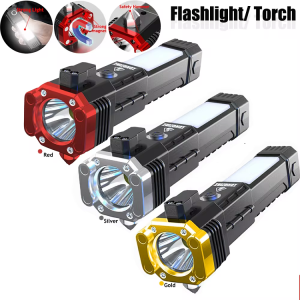 4 Mode Led Torch With Side Light photo 1