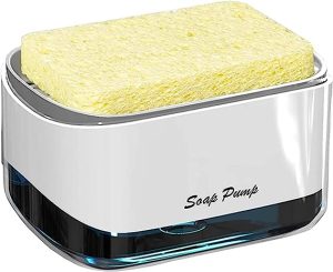 Soap Dispenser With Sponge Holder photo 1