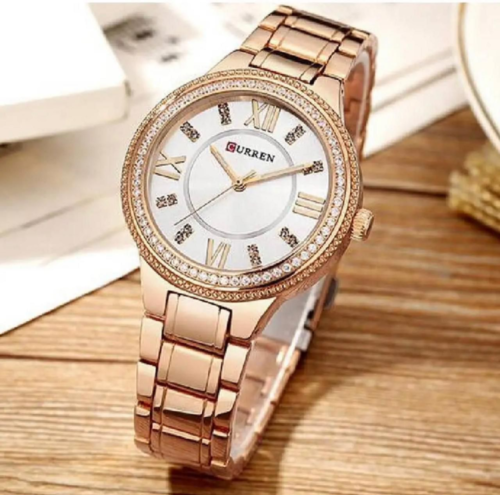 Curren 9004 Rose Gold