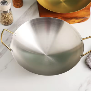 26cm Golden Handle Wok photo 1