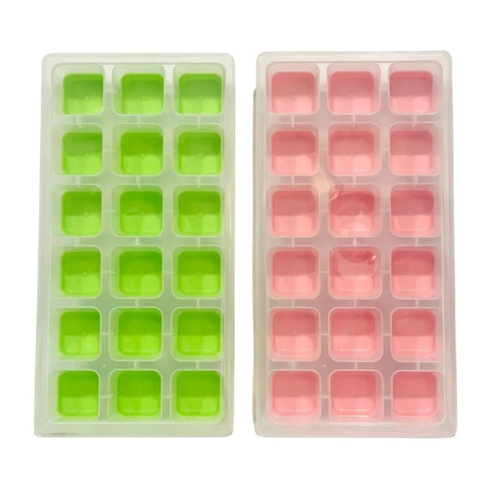18 Holes Silicone Ice Cube Tray - Square