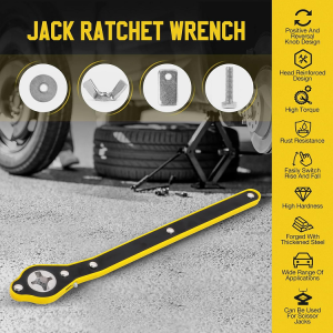Car Jack Ratchet Wrench Tool photo 1