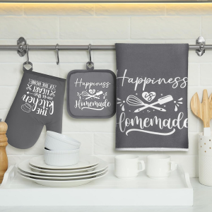 3 Pcs Kitchen Glove Set photo 1
