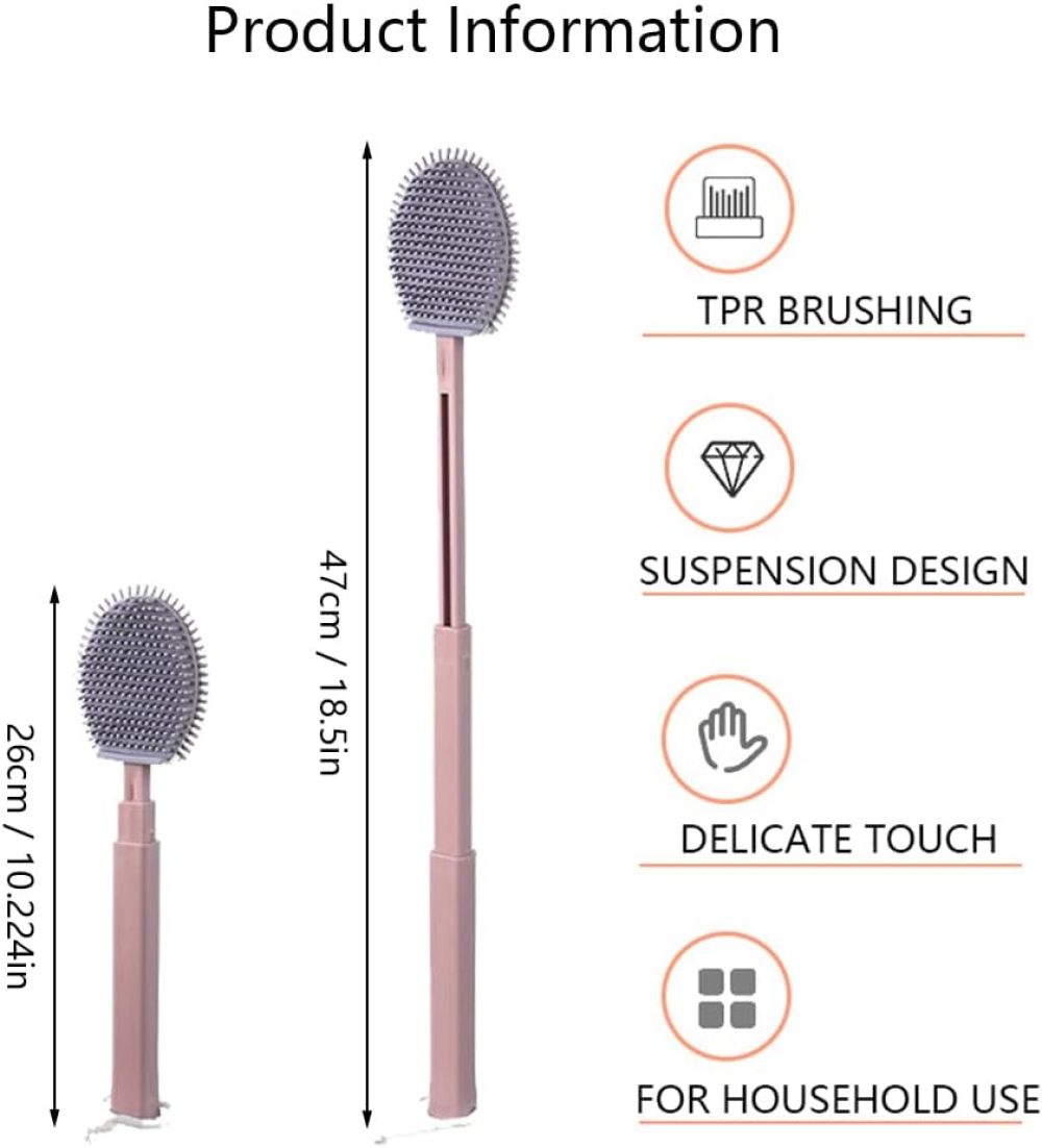 Adjustable Long Handled Toilet Brush