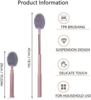 Adjustable Long Handled Toilet Brush photo 1