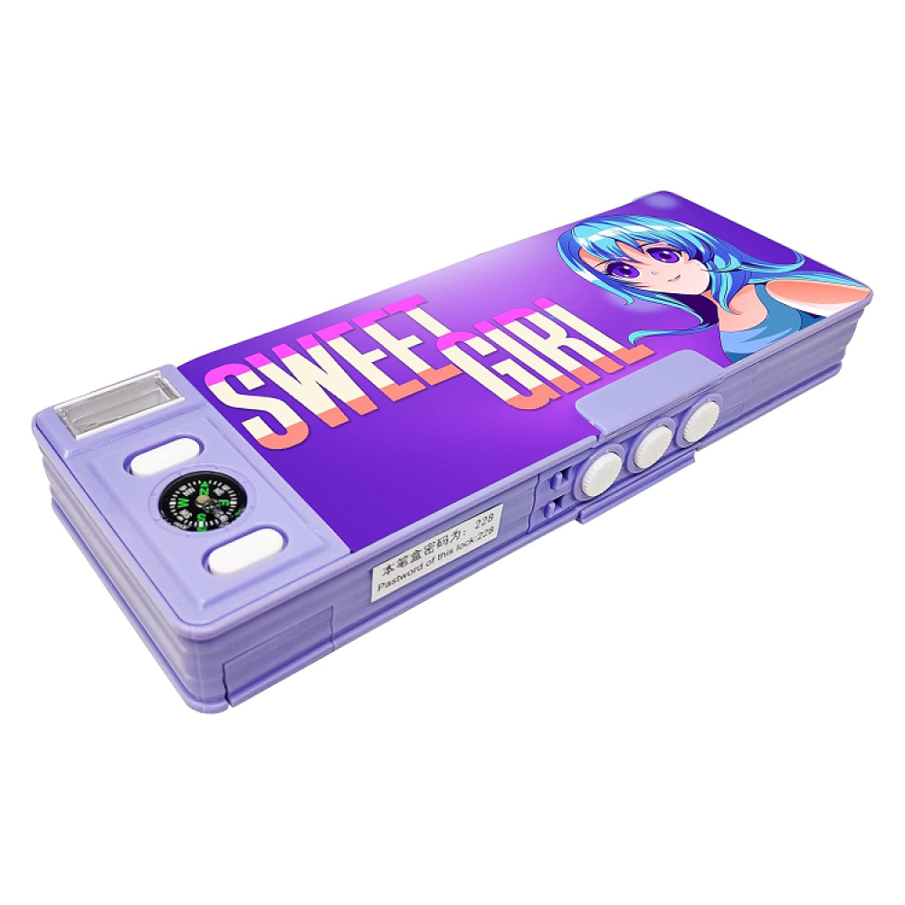 Password Magnetic Pencil Box