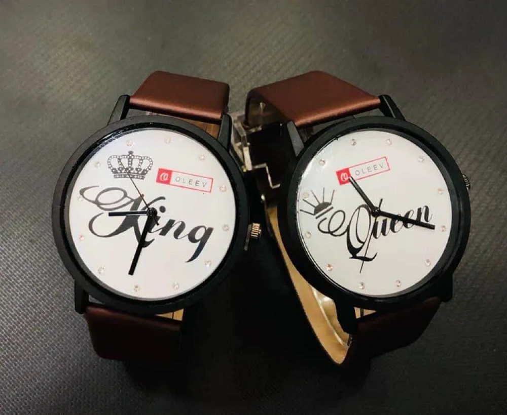 King And Queen Couple Watch (P00886)