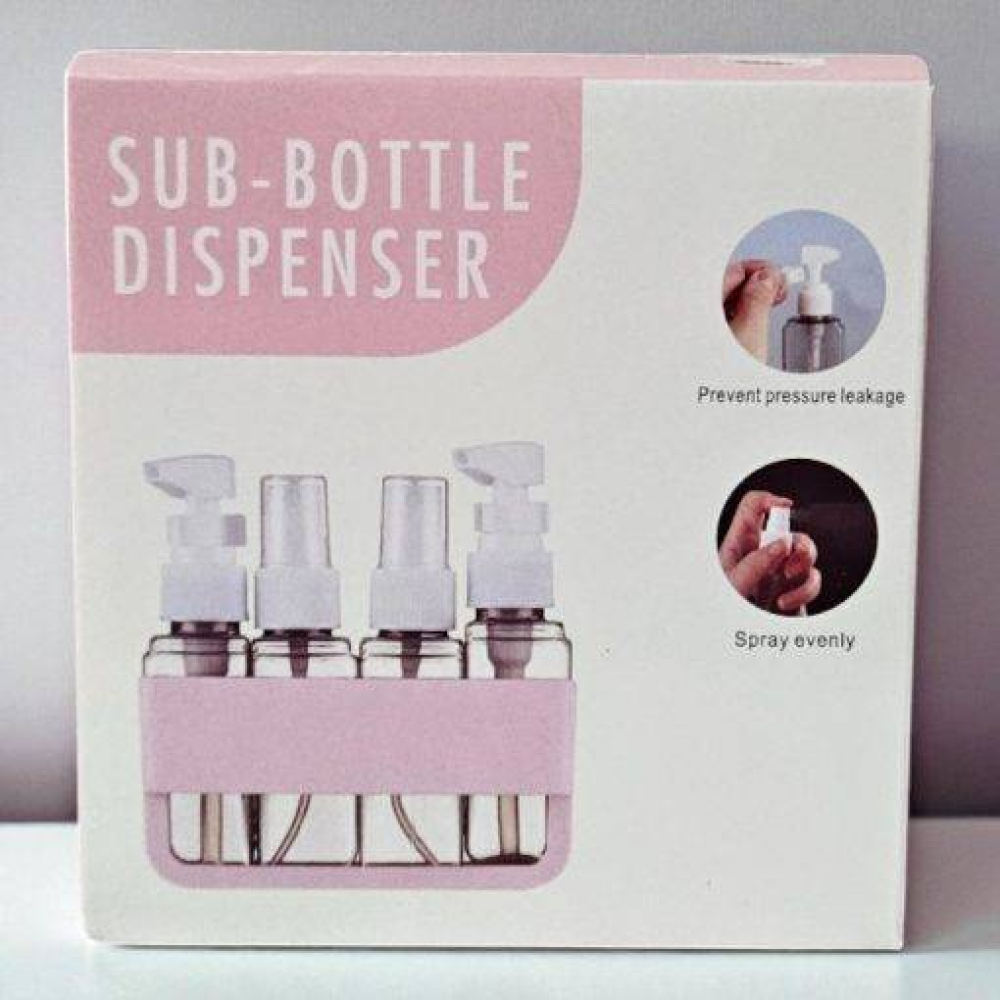 Sub Travel Bottle Dispensar Set