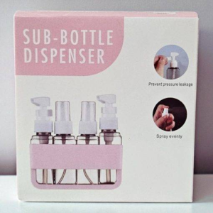 Sub Travel Bottle Dispensar Set photo 1