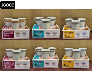 6 Pcs Galaxy Cup Set- 160cc photo 1